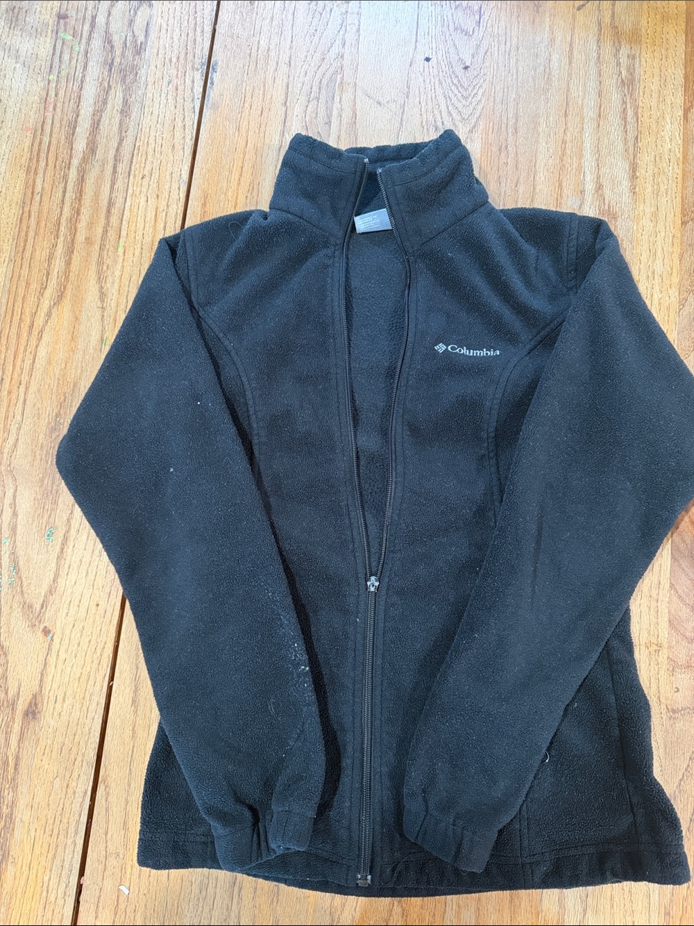 Columbia Black Full-Zip Fleece Jacket